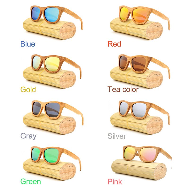 Bamboo Frame Sunglasses