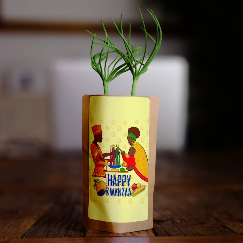 Tree Growing Kit • Happy Kwanzaa  1